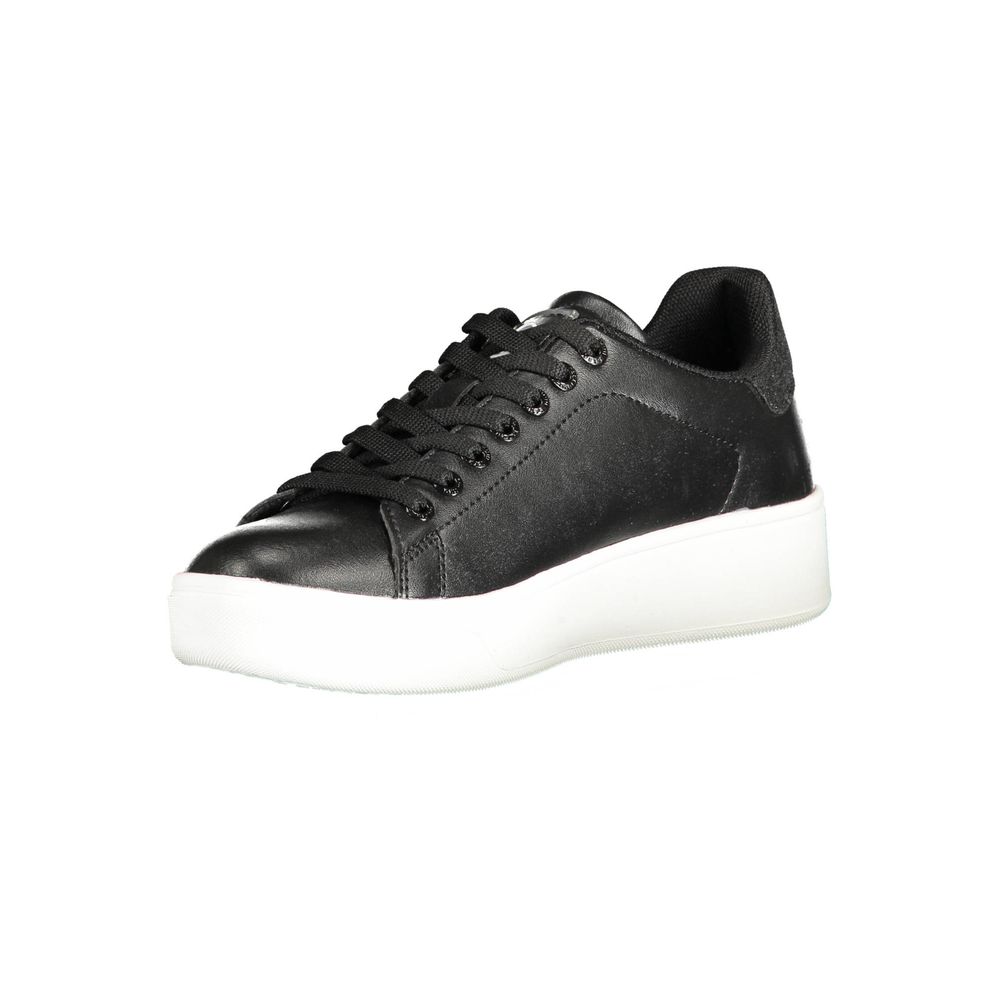 Sergio Tacchini Schwarzer Polyester Sneaker