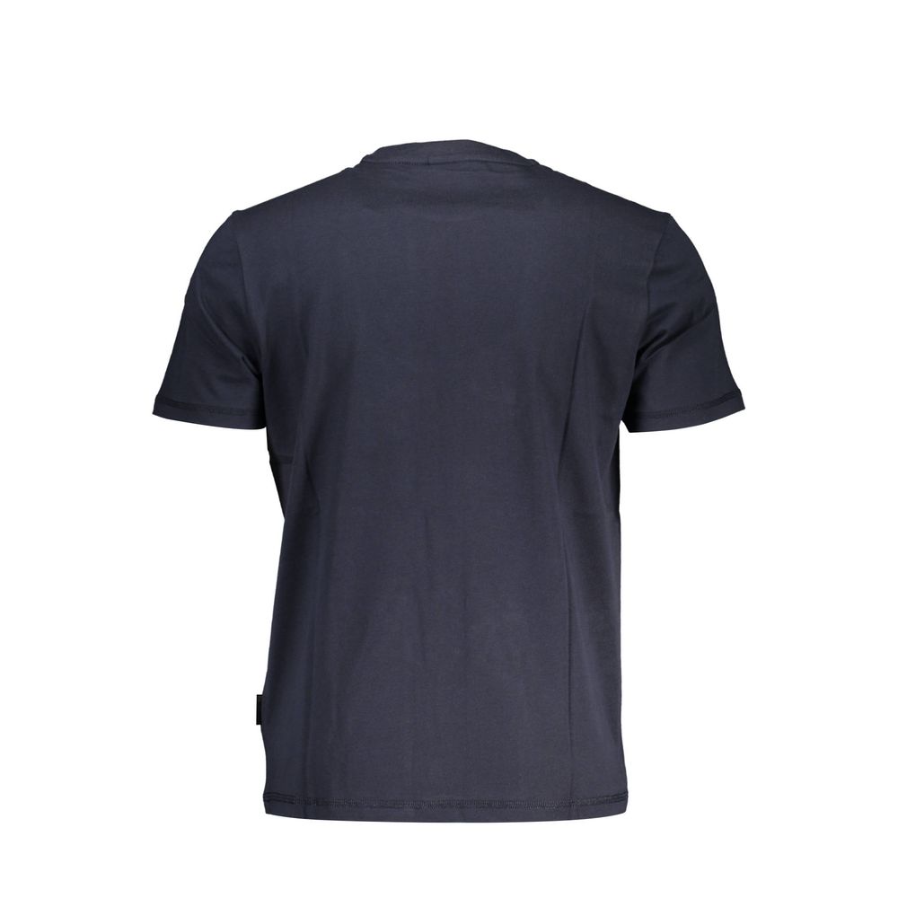 Napapijri T-Shirt aus blauer Baumwolle