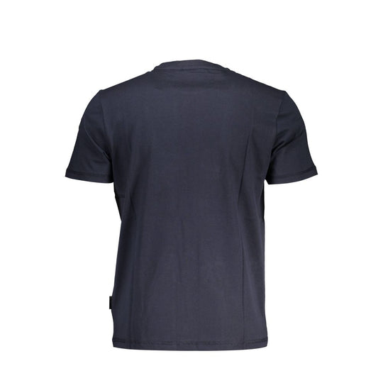 Napapijri T-Shirt aus blauer Baumwolle