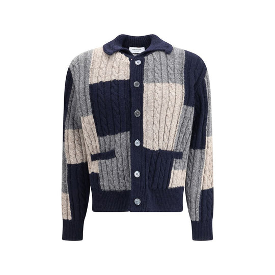 Thom Browne Intarsia Strickjacke