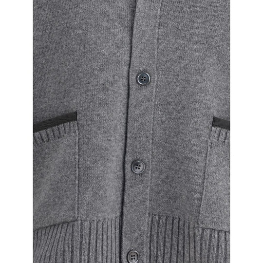 Thom Browne Strickjacke aus Merinowolle
