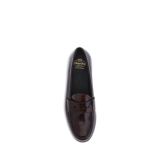 Church's Leder-Halbschuhe