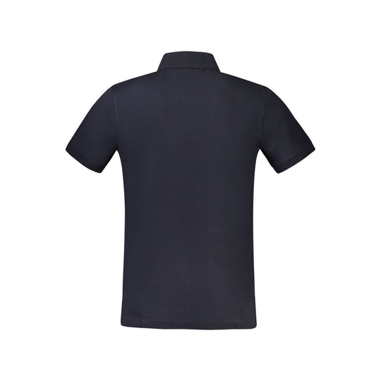 Hugo Boss Blaues Baumwoll-Poloshirt