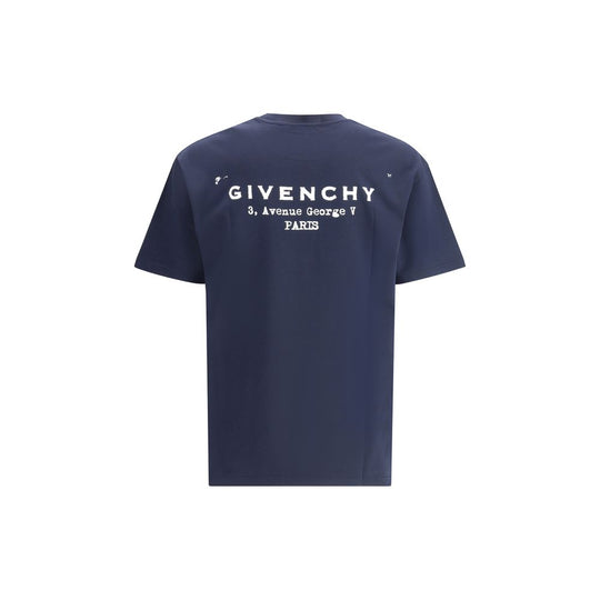 Givenchy T-Shirt mit Logodruck auf dem Rücken