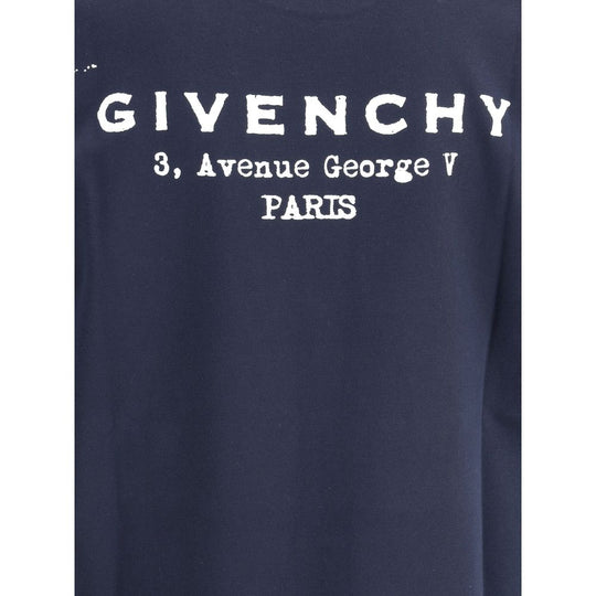 Givenchy T-Shirt mit Logodruck auf dem Rücken