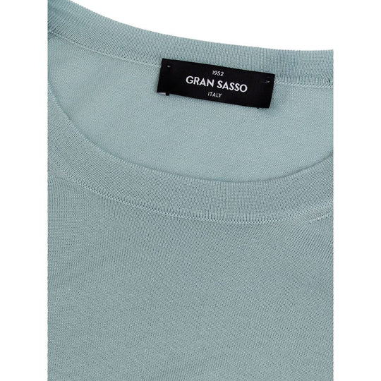 Gran Sasso Blauer Kaschmirpullover