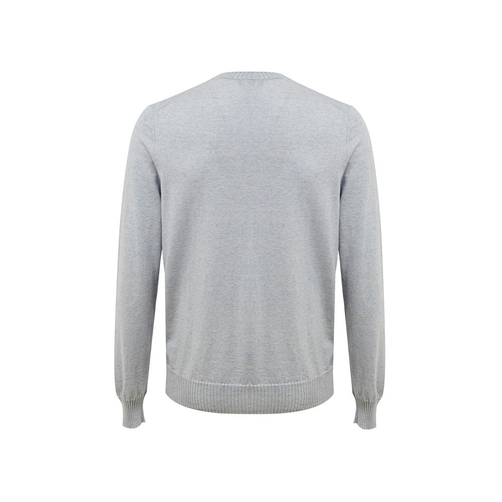 Gran Sasso Blauer Baumwollpullover