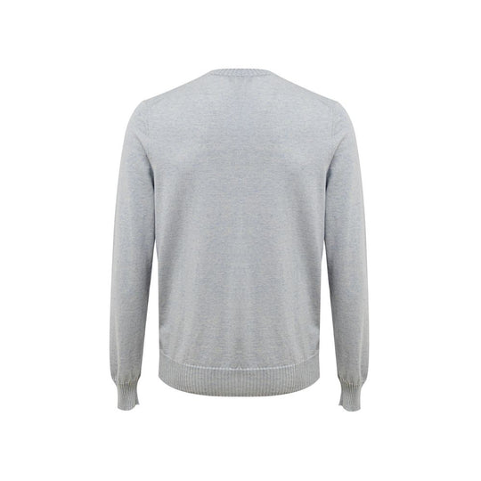 Gran Sasso Blauer Baumwollpullover