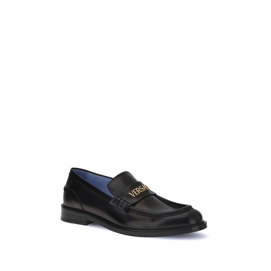 Versace Leder-Halbschuhe