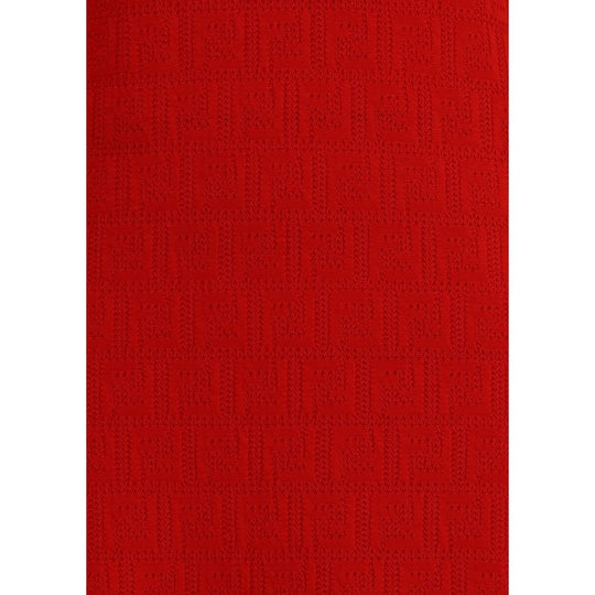 Fendi Gestricktes Midikleid