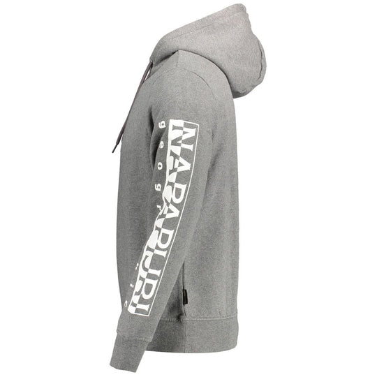 Napapijri Grauer Baumwollpullover