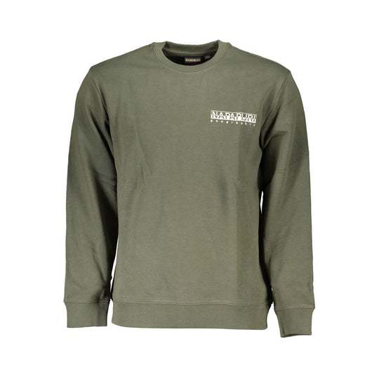 Napapijri Grüner Baumwollpullover
