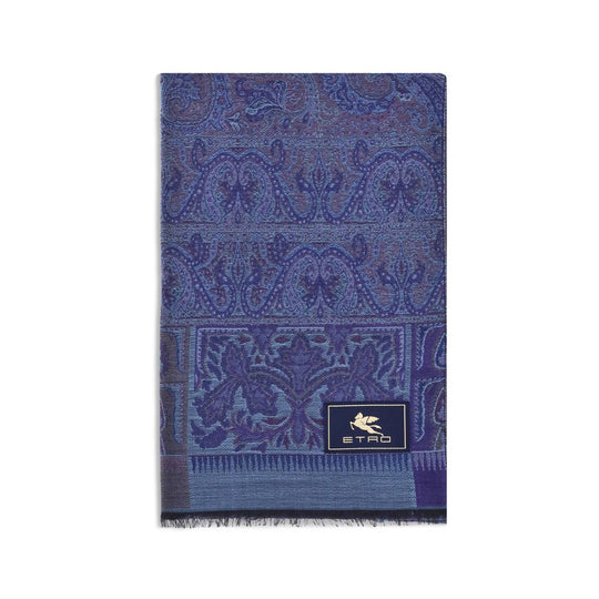 Etro Jacquard-Schal aus Wolle und Seide