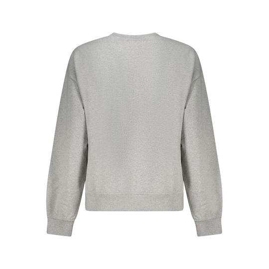 Calvin Klein Grauer Baumwollpullover für Frauen