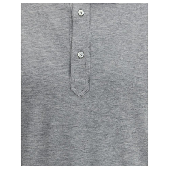 Brunello Cucinelli Polohemd aus Seide