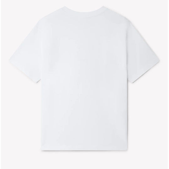 Casablanca T-Shirt aus weißer Baumwolle