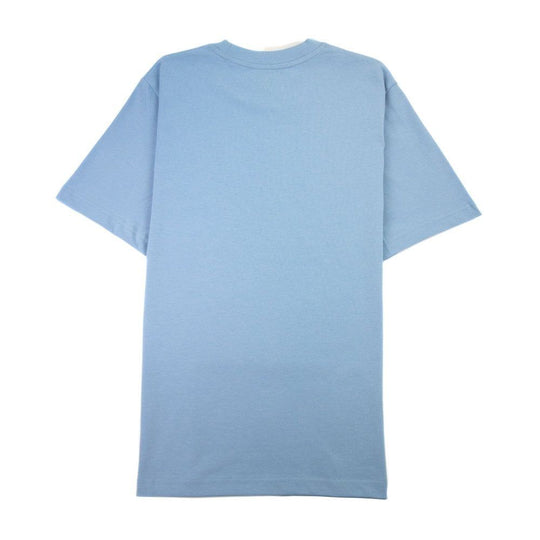 Casablanca T-Shirt aus blauer Baumwolle