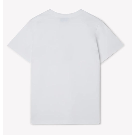 Casablanca T-Shirt aus weißer Baumwolle