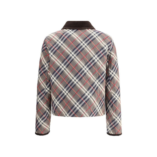 Burberry Karo-Wattierte Jacke