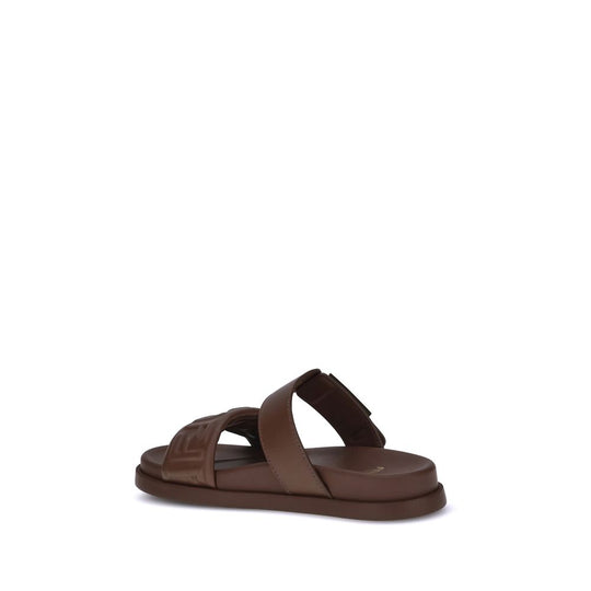 Fendi Sandalen mit Logo