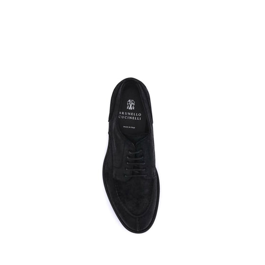 Brunello Cucinelli Wildleder-Schnürschuhe