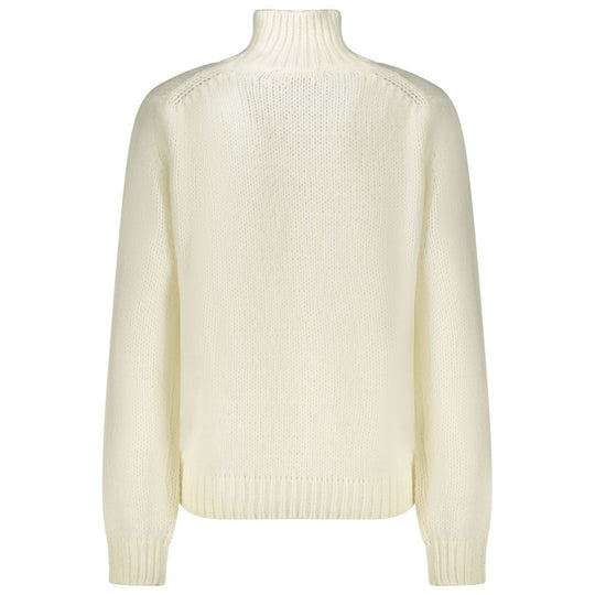 K-WAY Weißer Wollpullover
