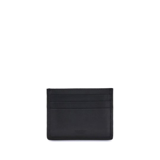 Ferragamo Gewebtes Gancini-Kartenetui