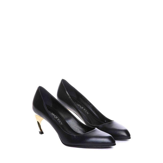 Alexander McQueen Gürteltier Leder Pumps