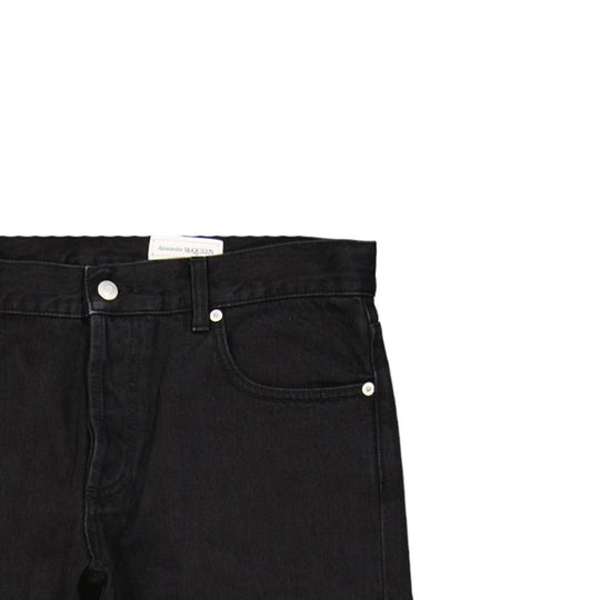 Alexander McQueen Baumwoll-Denim-Jeans