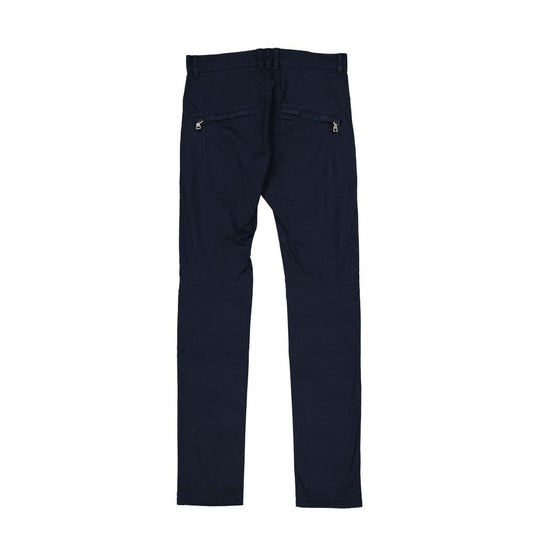 Balmain Schlanke Baumwollhosen