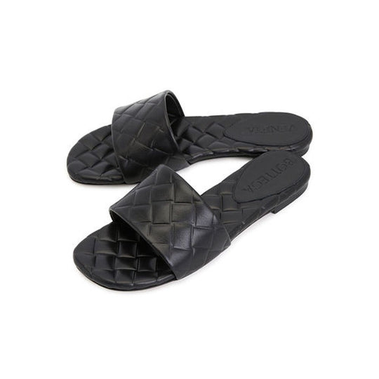 Bottega Veneta Amy Leder Pantoletten