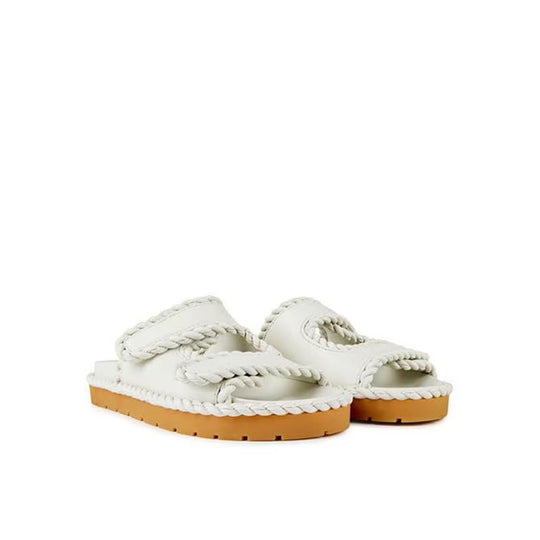 Bottega Veneta Jack Flache Pantoletten Sandalen