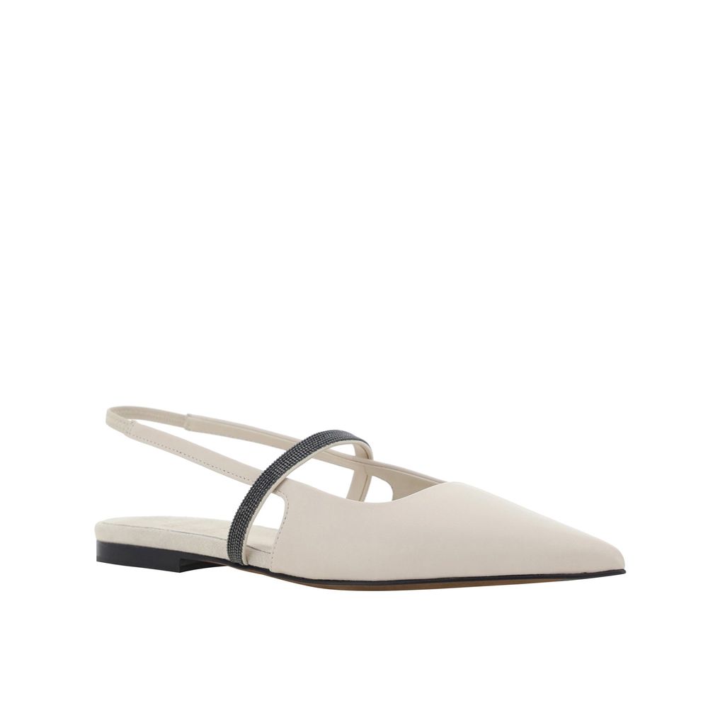 Brunello Cucinelli Slingback-Flats