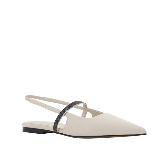 Brunello Cucinelli Slingback-Flats