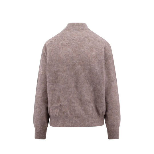 Brunello Cucinelli Strick mit T-Ausschnitt