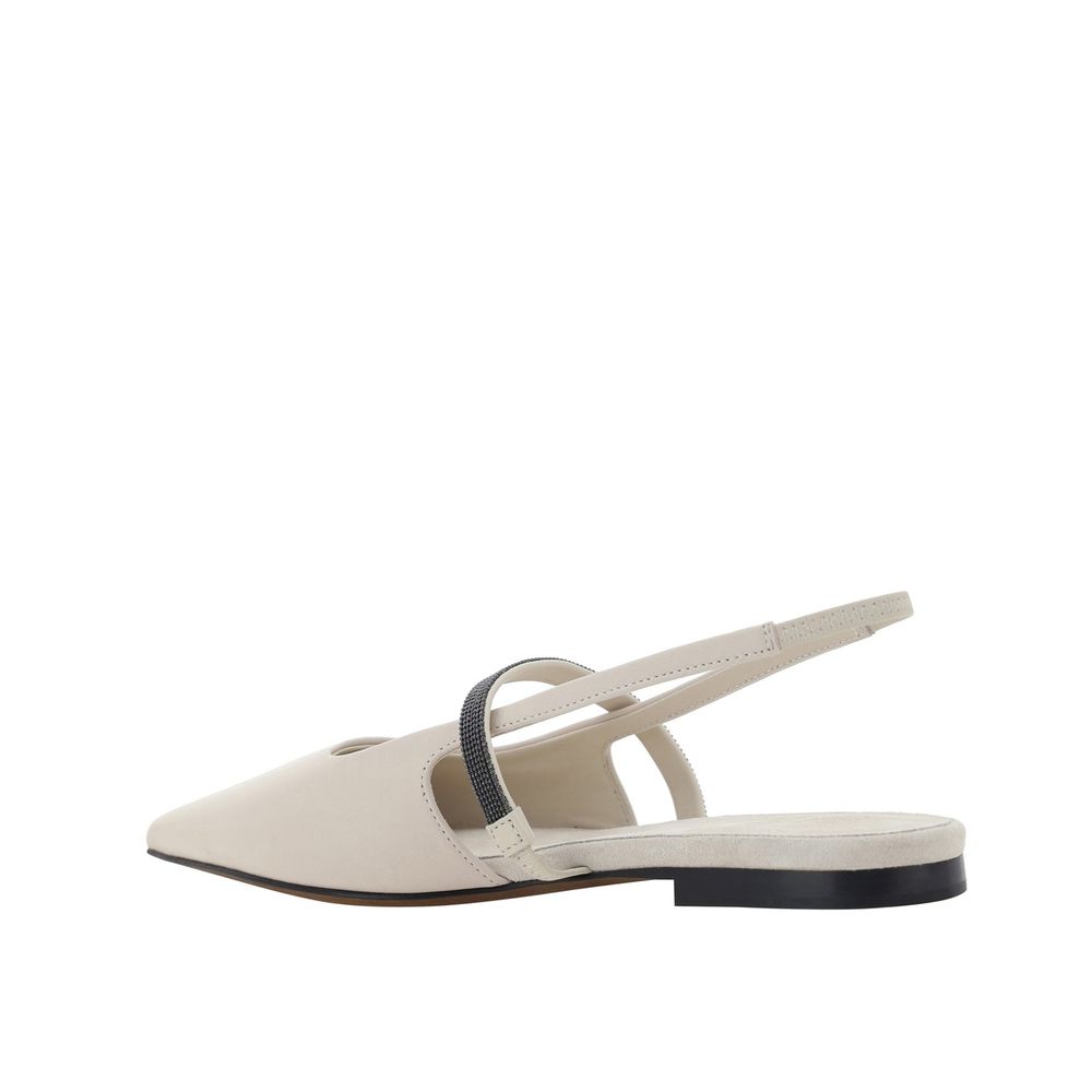 Brunello Cucinelli Slingback-Flats