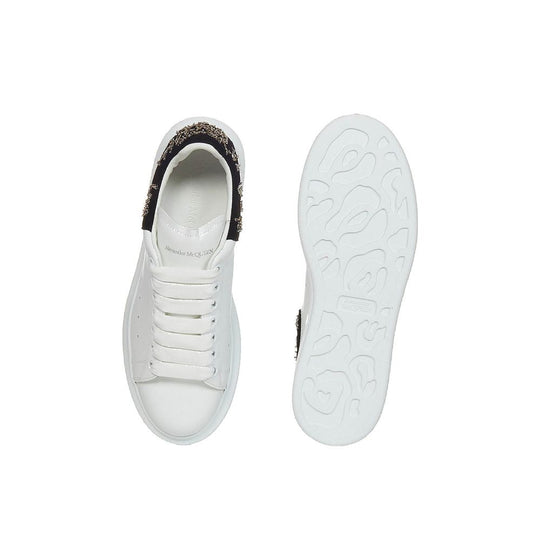 Alexander McQueen Turnschuhe aus Leder in Übergröße