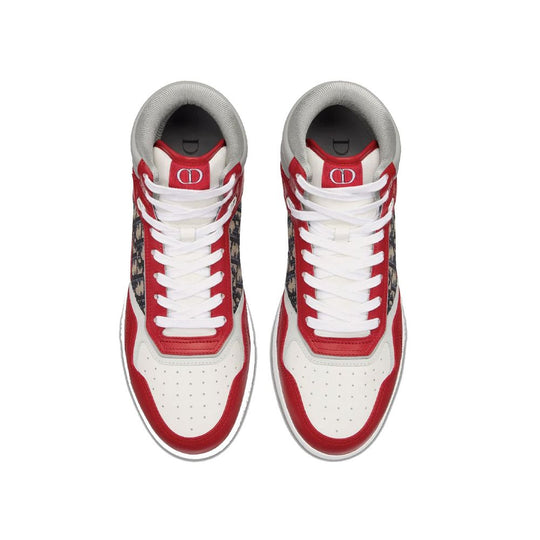 Dior Schräge High-Top-Sneakers