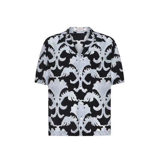 Valentino Garavani Metamorphos Wanddruck Bowling-Shirt
