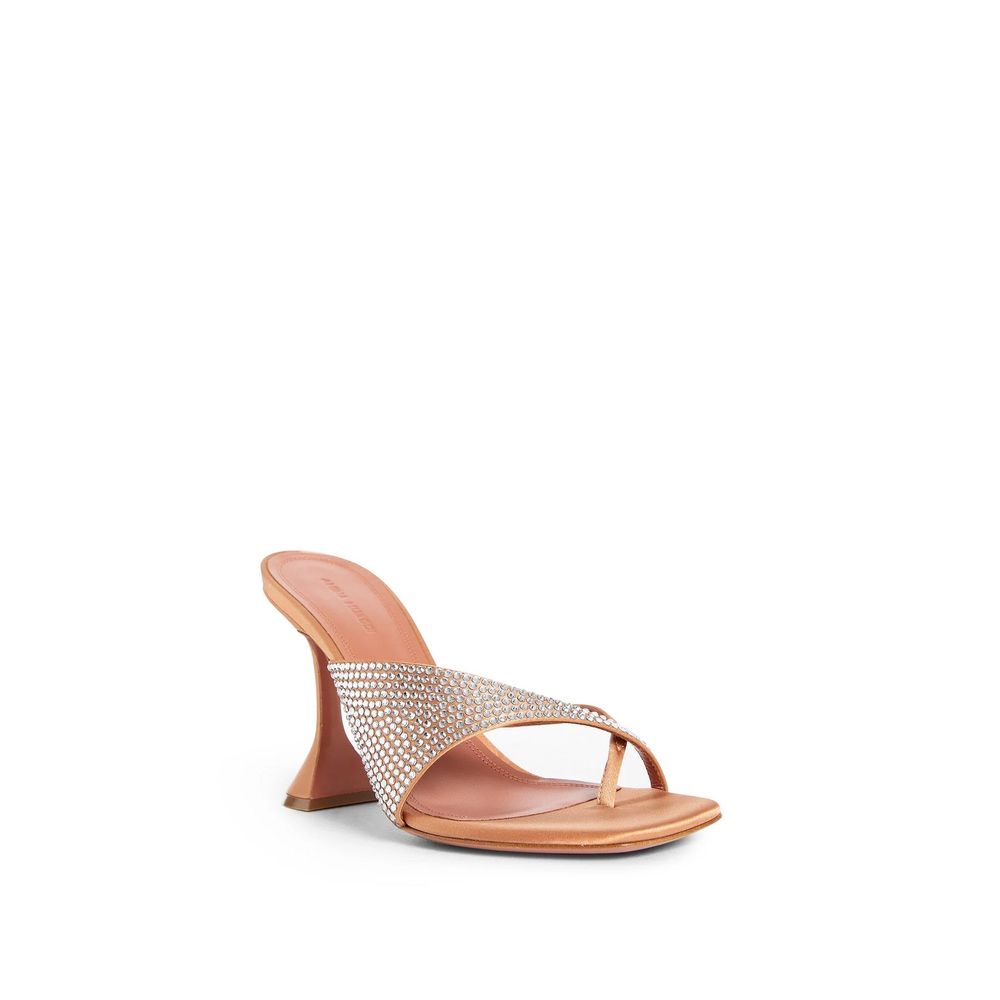 Amina Muaddi Shiona Pantoffel Crystals 95 Pantoletten