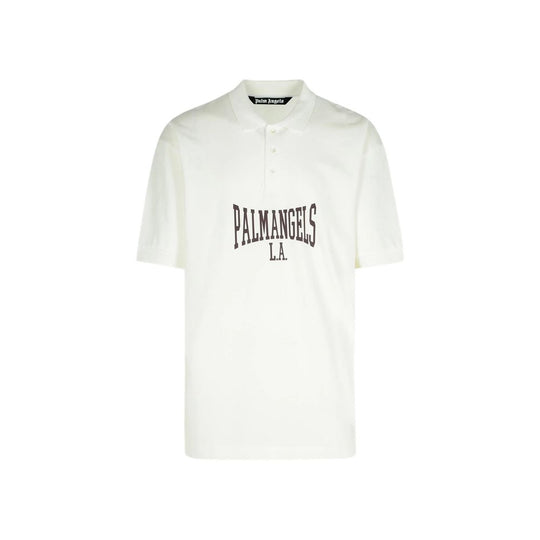 Palm Angels Polo mit College-Logo