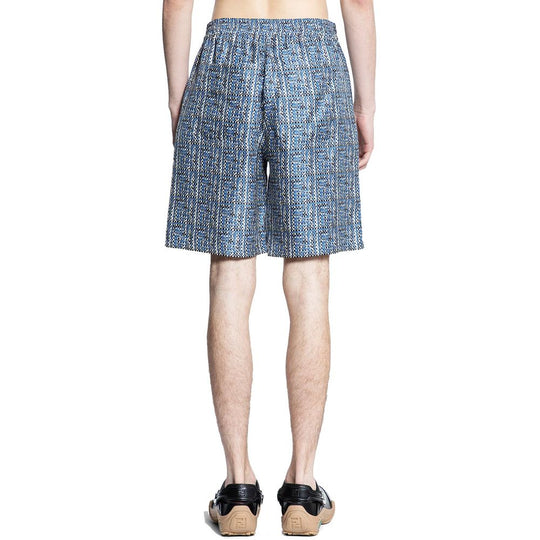 Fendi Bedruckte Seidenshorts