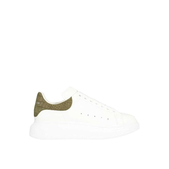 Alexander McQueen Übergroße Turnschuhe mit Krokodil