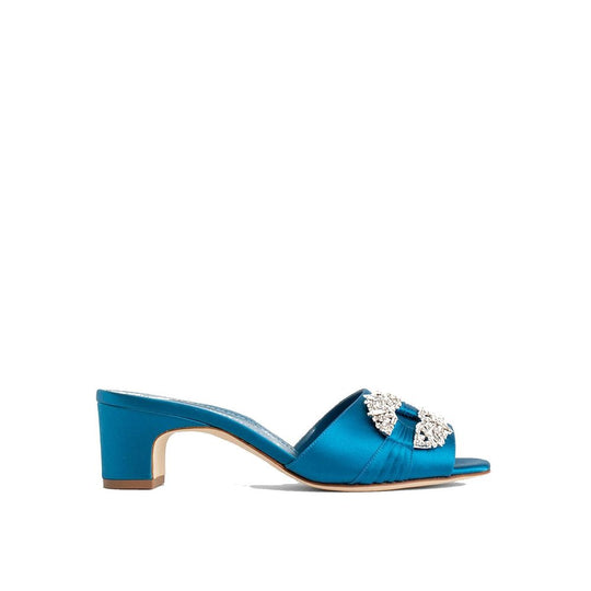 Manolo Blahnik Prinap 050 Satin Pantoletten