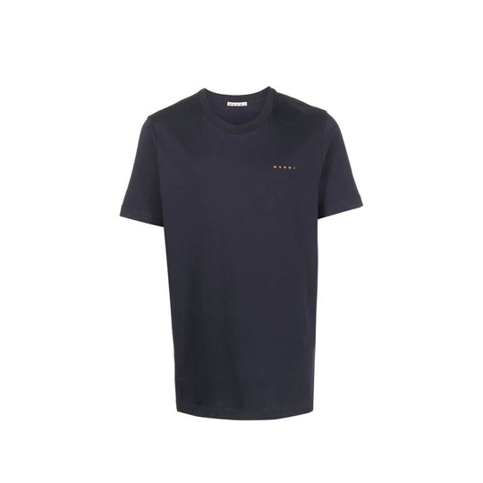 Marni T-Shirt mit Logo aus Baumwolle