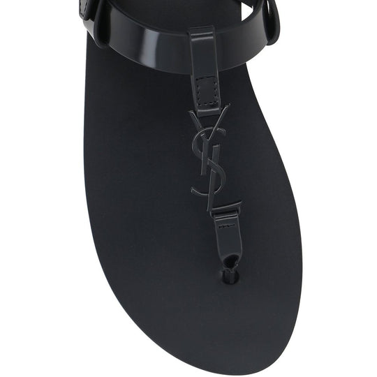 Saint Laurent Cassandre 05 Flache Sandalen