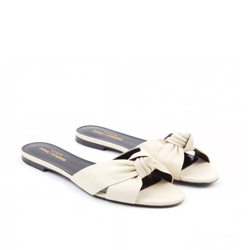 Saint Laurent Leder-Rutschen