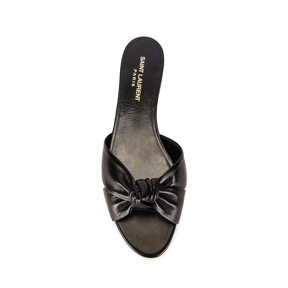 Saint Laurent Leder-Rutschen