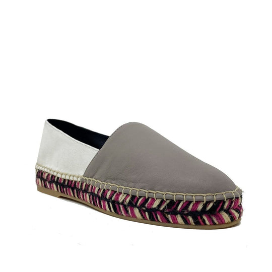 Off-White Espadrilles aus Leder