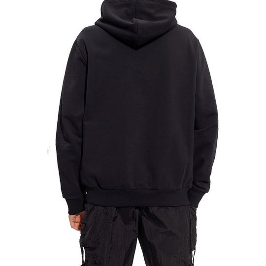 Balmain Logo-Sweatshirt mit Kapuze